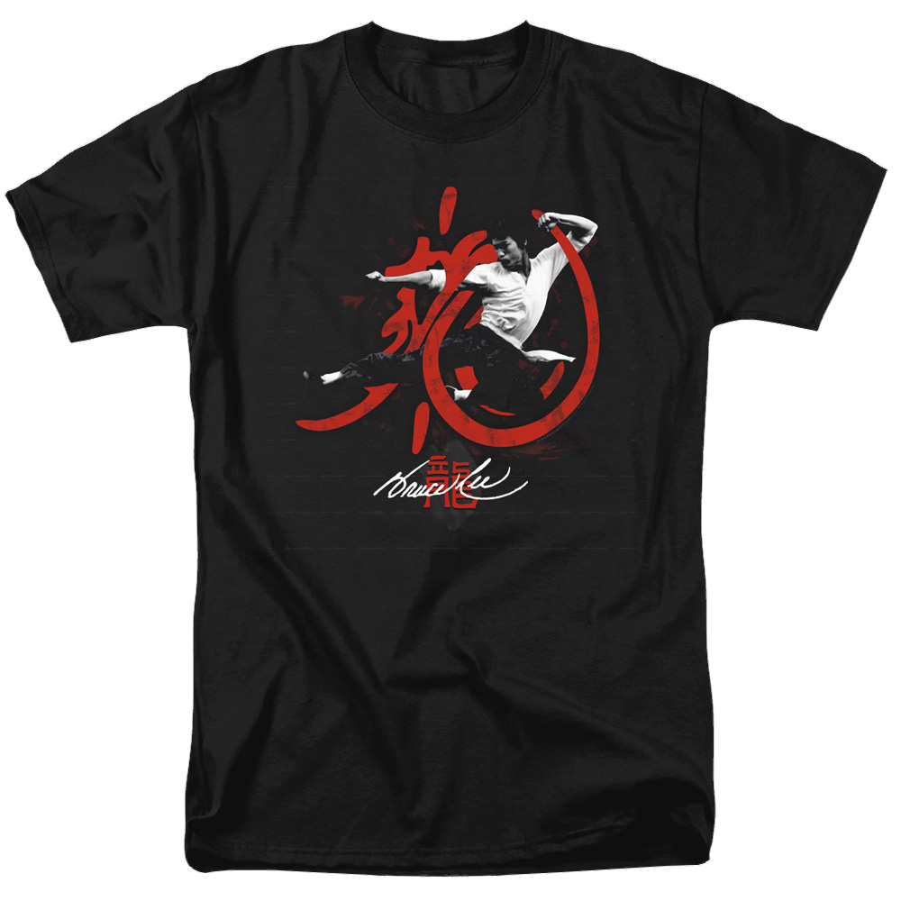 Bruce Lee High Flying - Men's Regular Fit T-Shirt