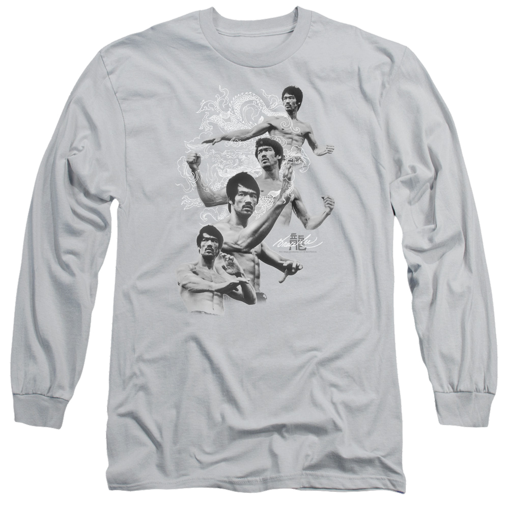 Bruce Lee In Motion - Men's Long Sleeve T-Shirt