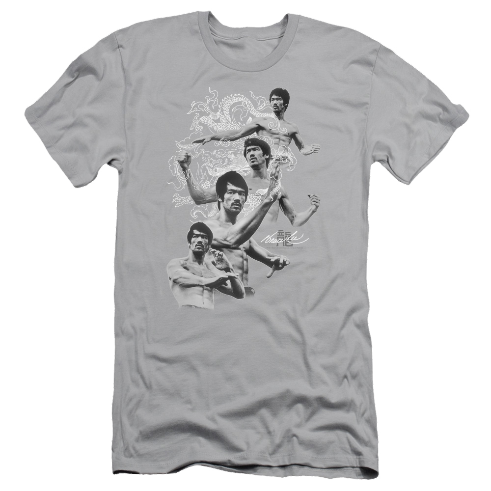 Bruce Lee In Motion - Men's Slim Fit T-Shirt