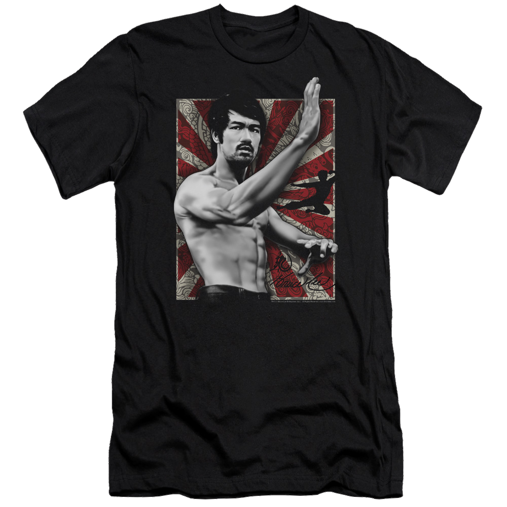 Bruce Lee Concentrate - Men's Premium Slim Fit T-Shirt