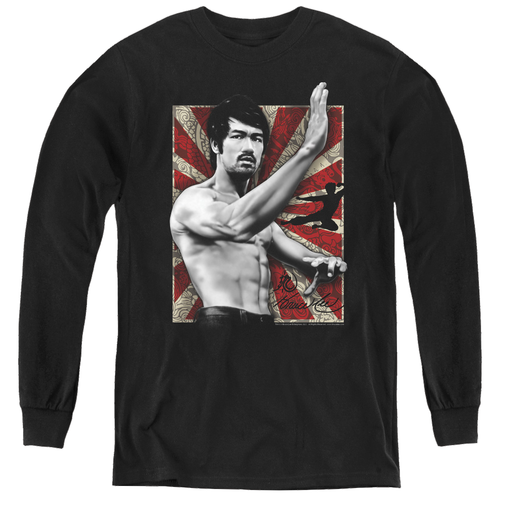 Bruce Lee Concentrate - Youth Long Sleeve T-Shirt