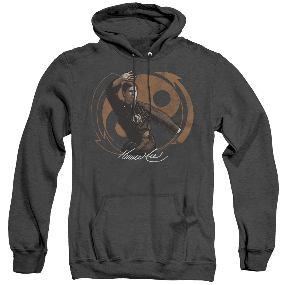 Bruce Lee Jeet Kun Do Puse - Heather Pullover Hoodie