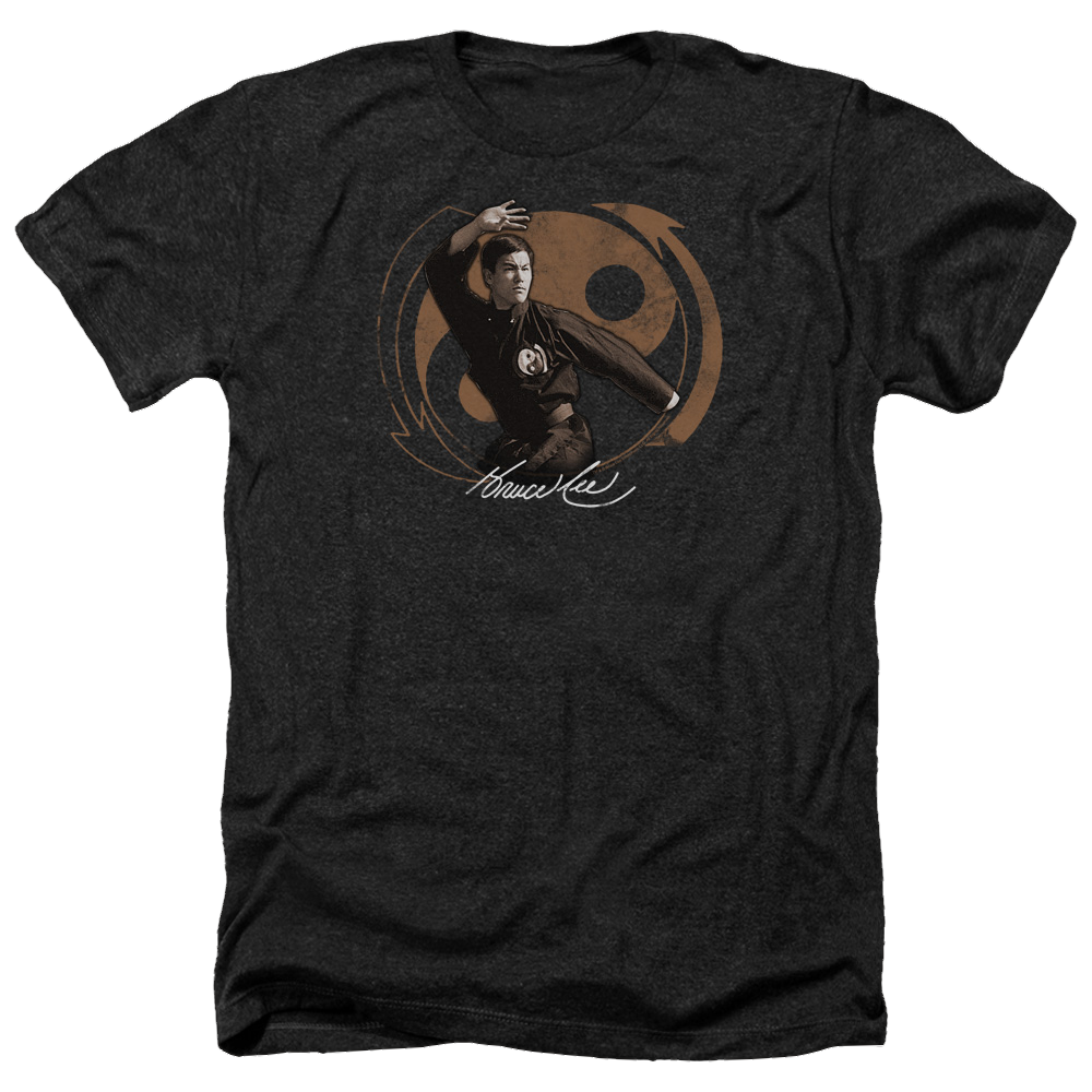 Bruce Lee Jeet Kun Do Pose - Men's Heather T-Shirt