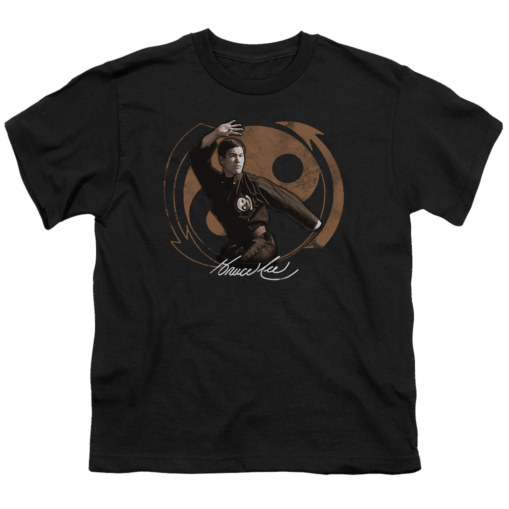 Bruce Lee Jeet Kun Do Pose - Youth T-Shirt (Ages 8-12)