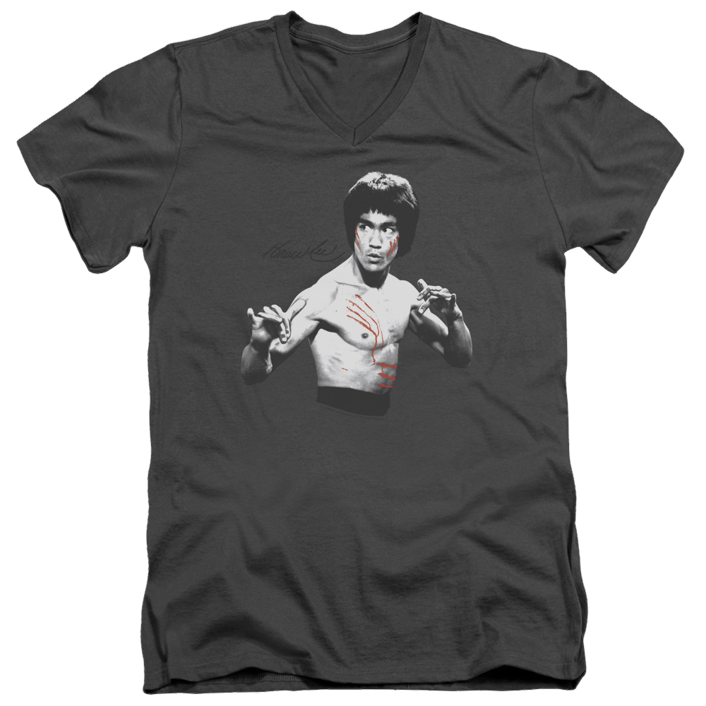 Bruce Lee Final Confrontation - Men's V-Neck T-Shirt