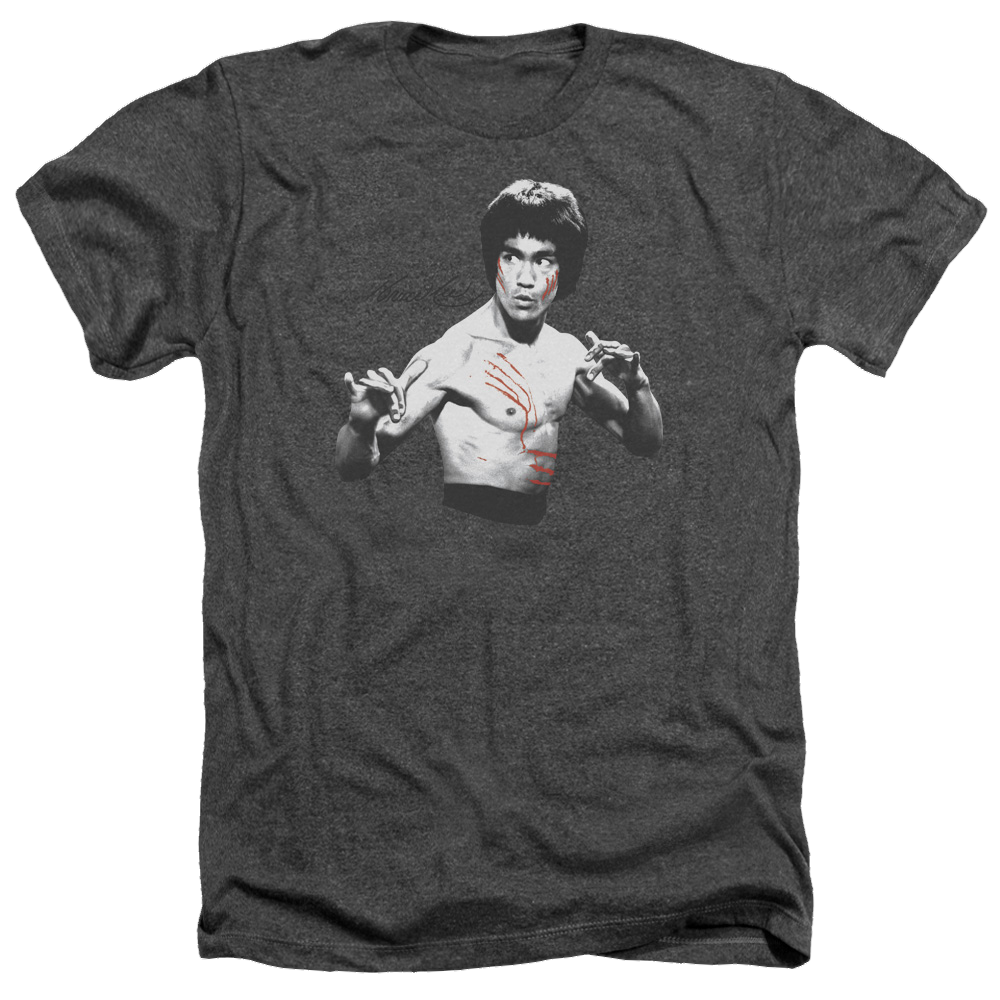 Bruce Lee Final Confrontation - Men's Heather T-Shirt