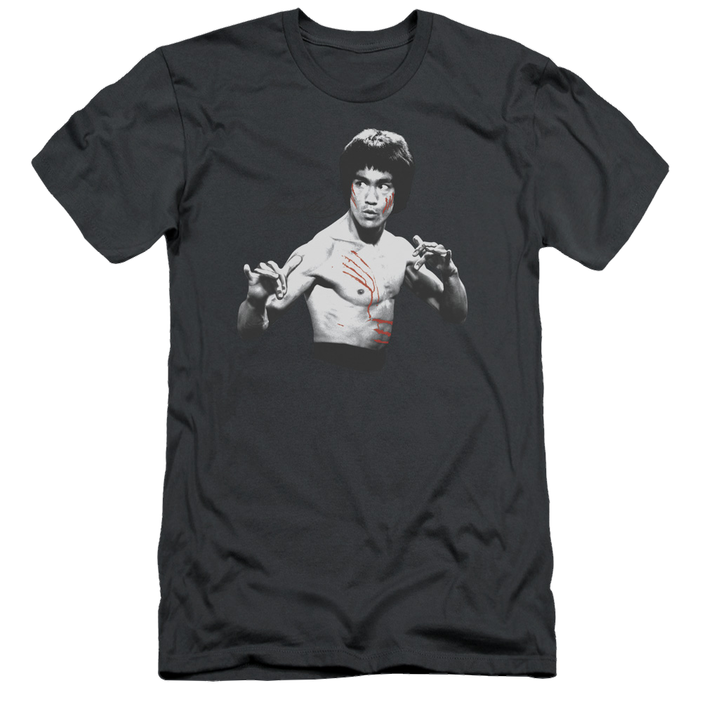 Bruce Lee Final Confrontation - Men's Slim Fit T-Shirt