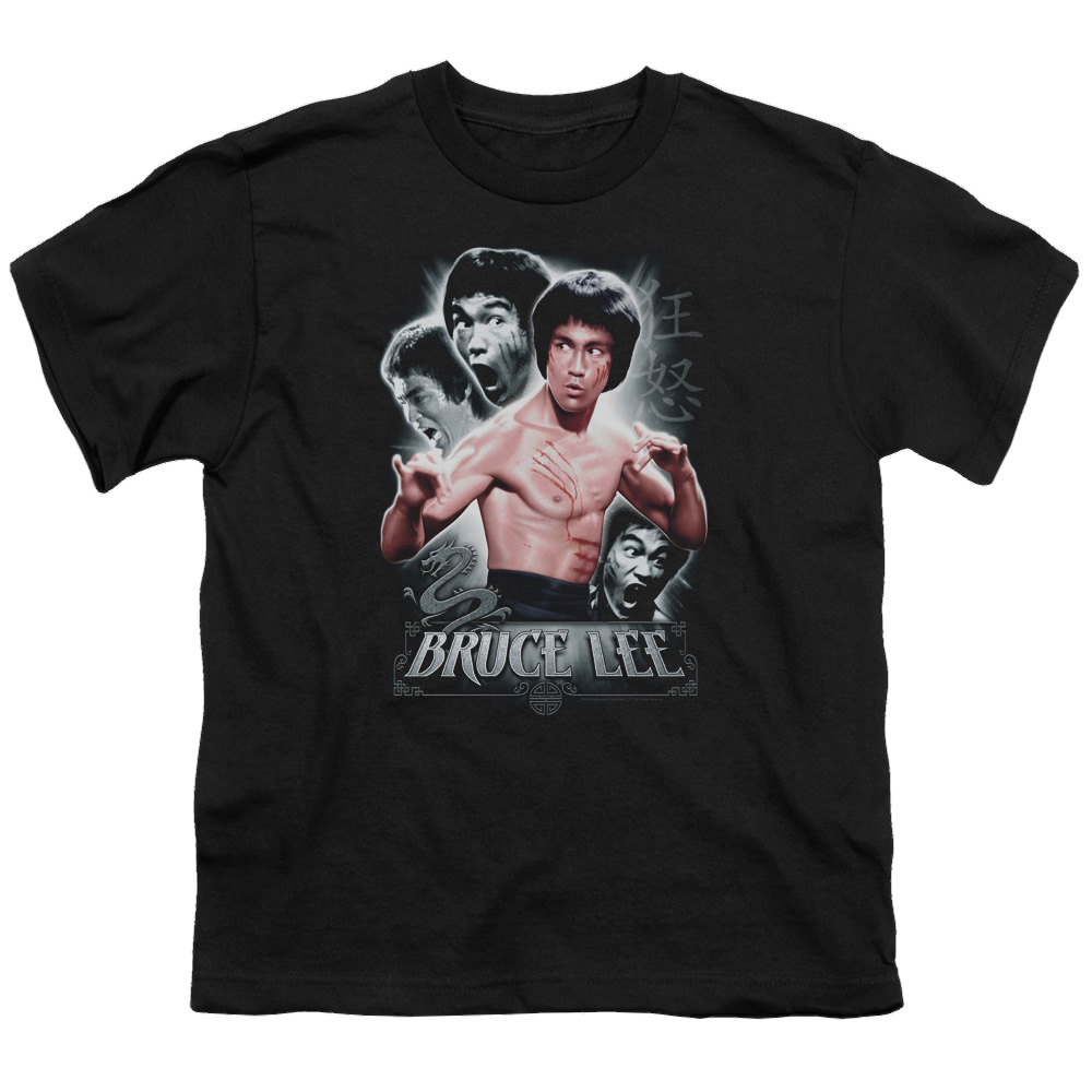 Bruce Lee Inner Fury - Youth T-Shirt (Ages 8-12)