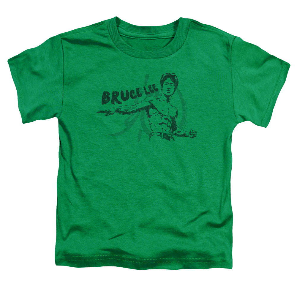 Bruce Lee Brush Lee - Kid's T-Shirt (Ages 4-7)