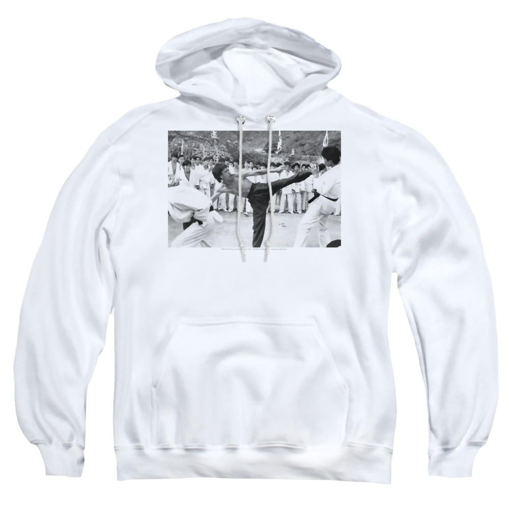Bruce Lee Kick To The Head - Pullover Hoodie