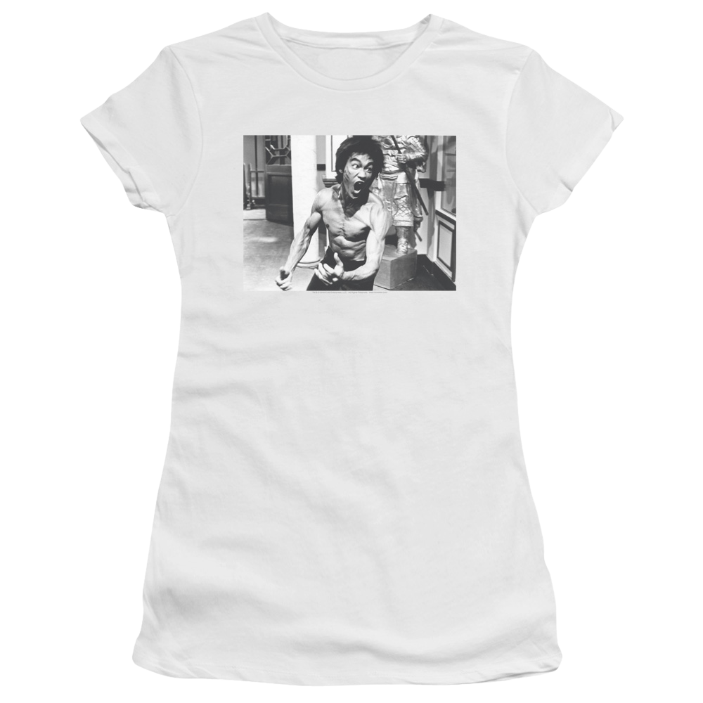 Bruce Lee Full Of Fury - Juniors T-Shirt
