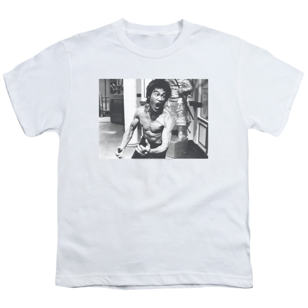 Bruce Lee Full Of Fury - Youth T-Shirt (Ages 8-12)