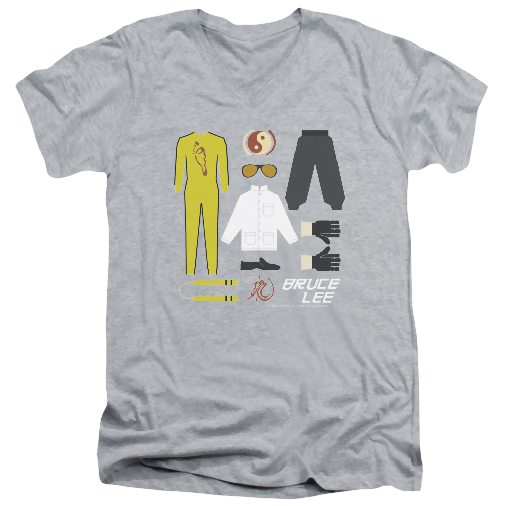 Bruce Lee Lee Gift Set - Men's V-Neck T-Shirt