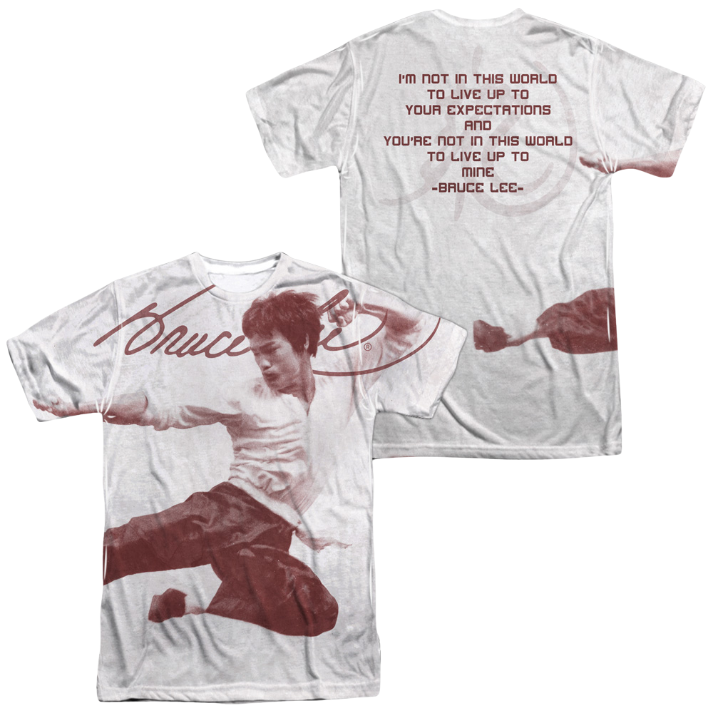 Bruce Lee Expectations Men's All Over Print T-Shirt