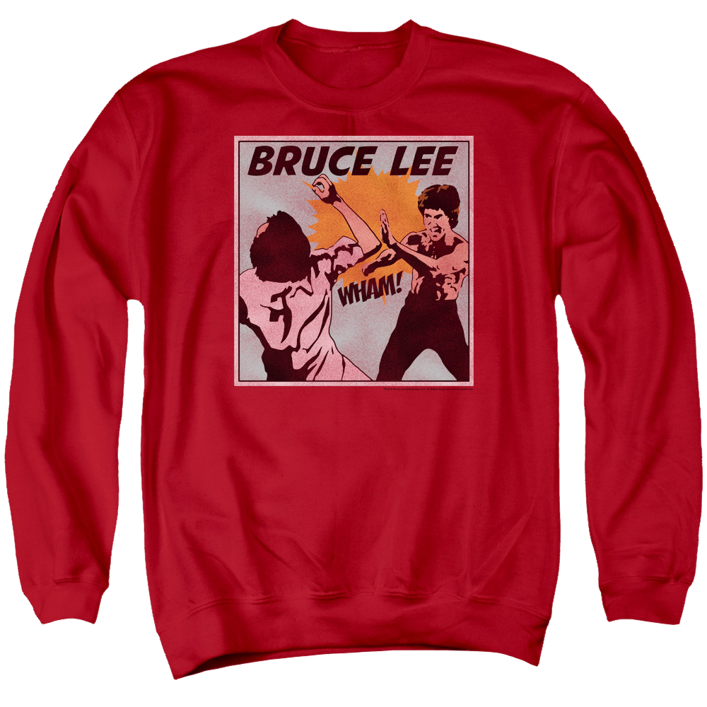 Bruce Lee Comic Panel - Men's Crewneck Sweatshirt
