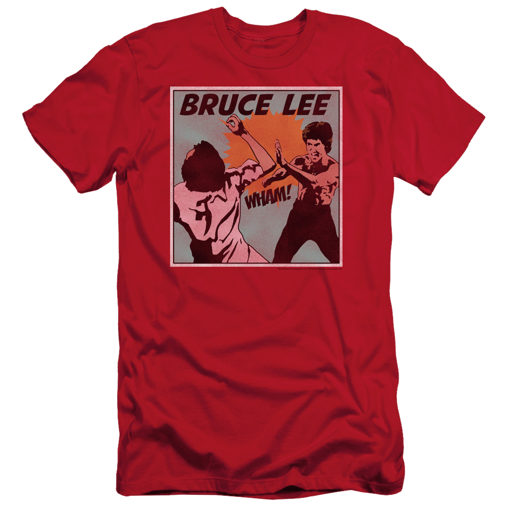 Bruce Lee Comic Panel - Men's Slim Fit T-Shirt