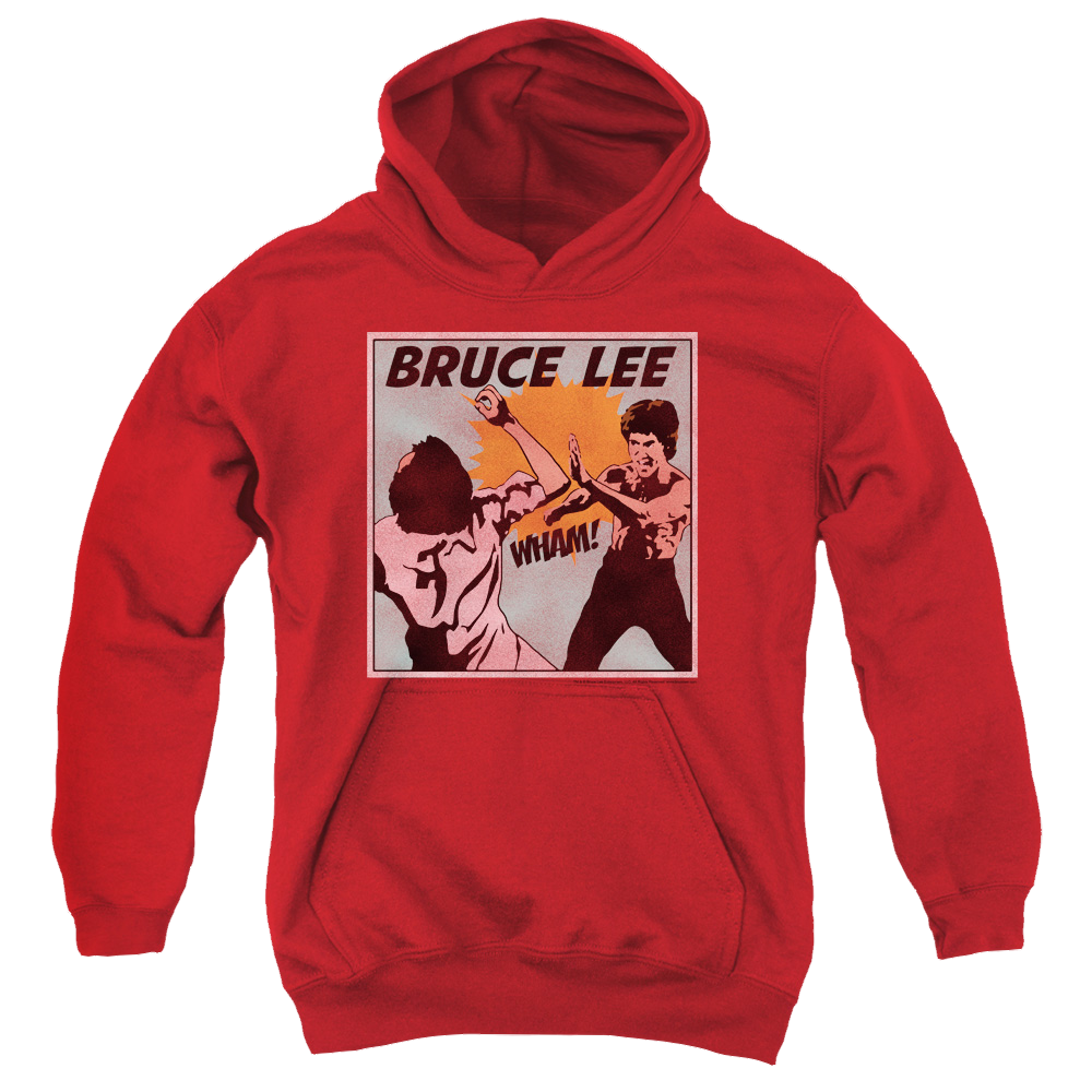 Bruce Lee Comic Panel - Youth Hoodie (Ages 8-12)