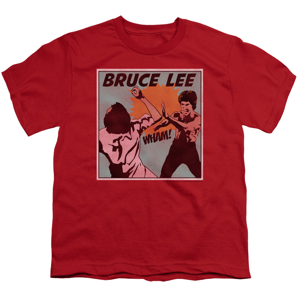 Bruce Lee Comic Panel - Youth T-Shirt (Ages 8-12)