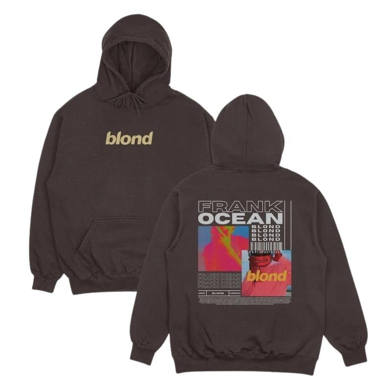 BLOND Hoodie, Frank Blond Album Cover Sweatshirt, Vintage Style Tshirt, Blonded, gift for him her
