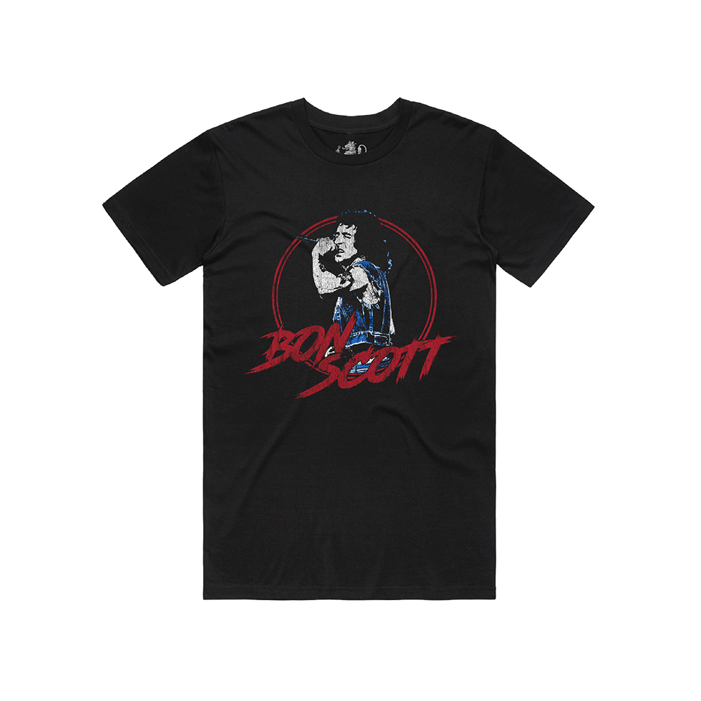 Bon Scott / Logo Tee