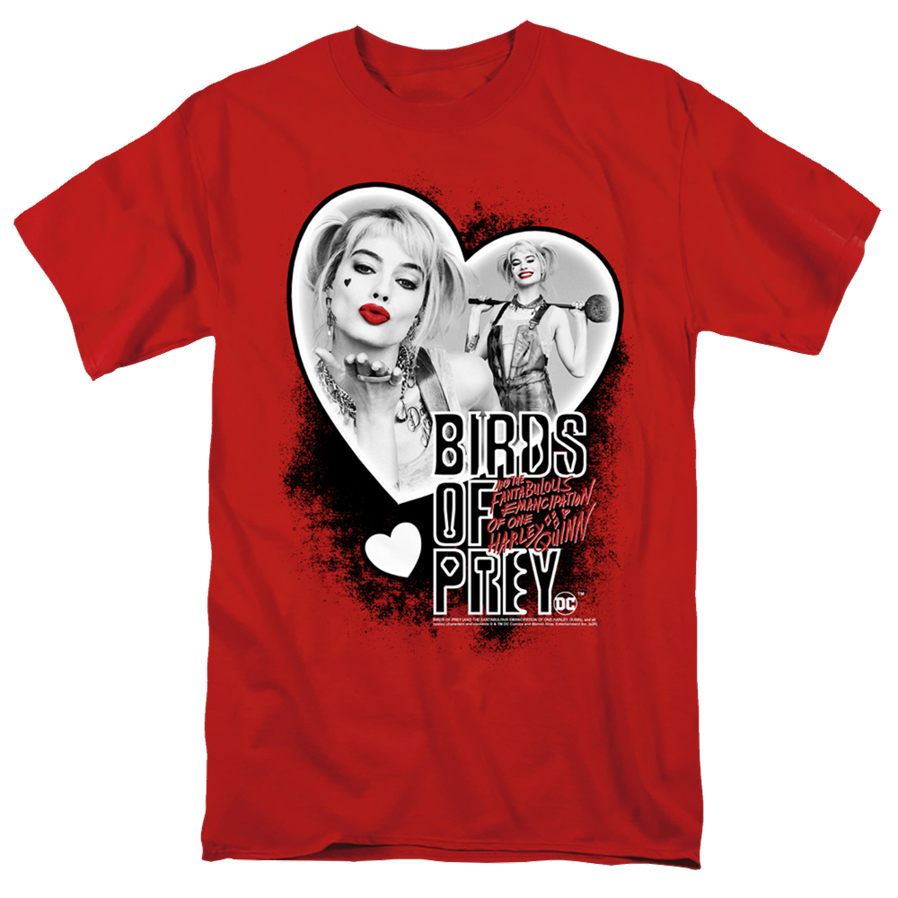 Birds of Prey Heart Harley - Men's Regular Fit T-Shirt
