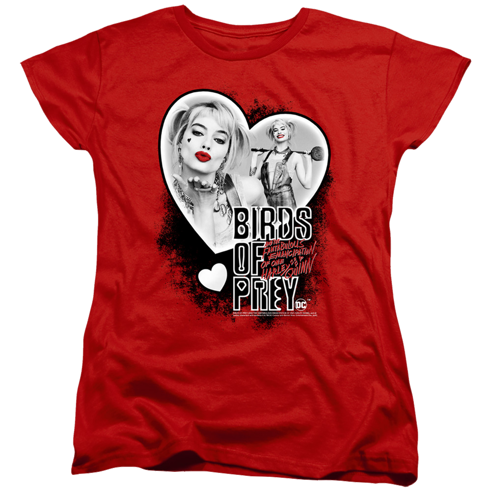 Birds of Prey Heart Harley - Women's T-Shirt