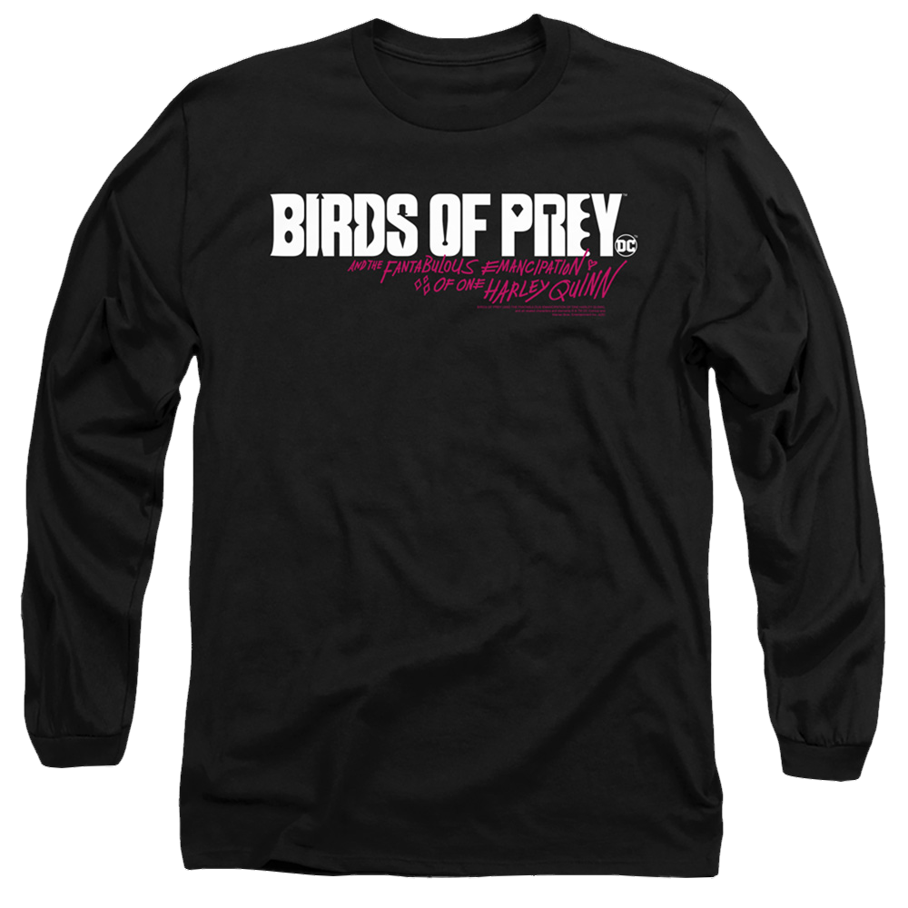 Birds of Prey Horizontal Logo - Men's Long Sleeve T-Shirt