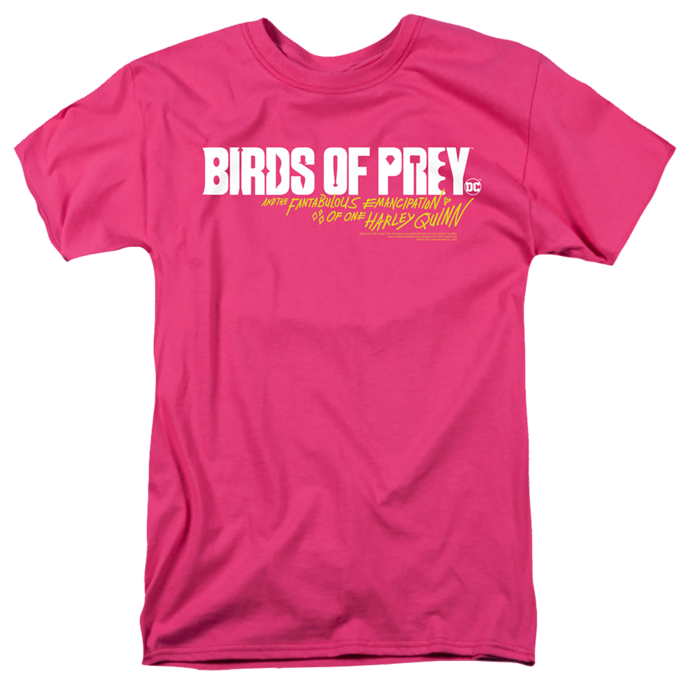 Birds of Prey Horizontal Logo - Men's Regular Fit T-Shirt Style001