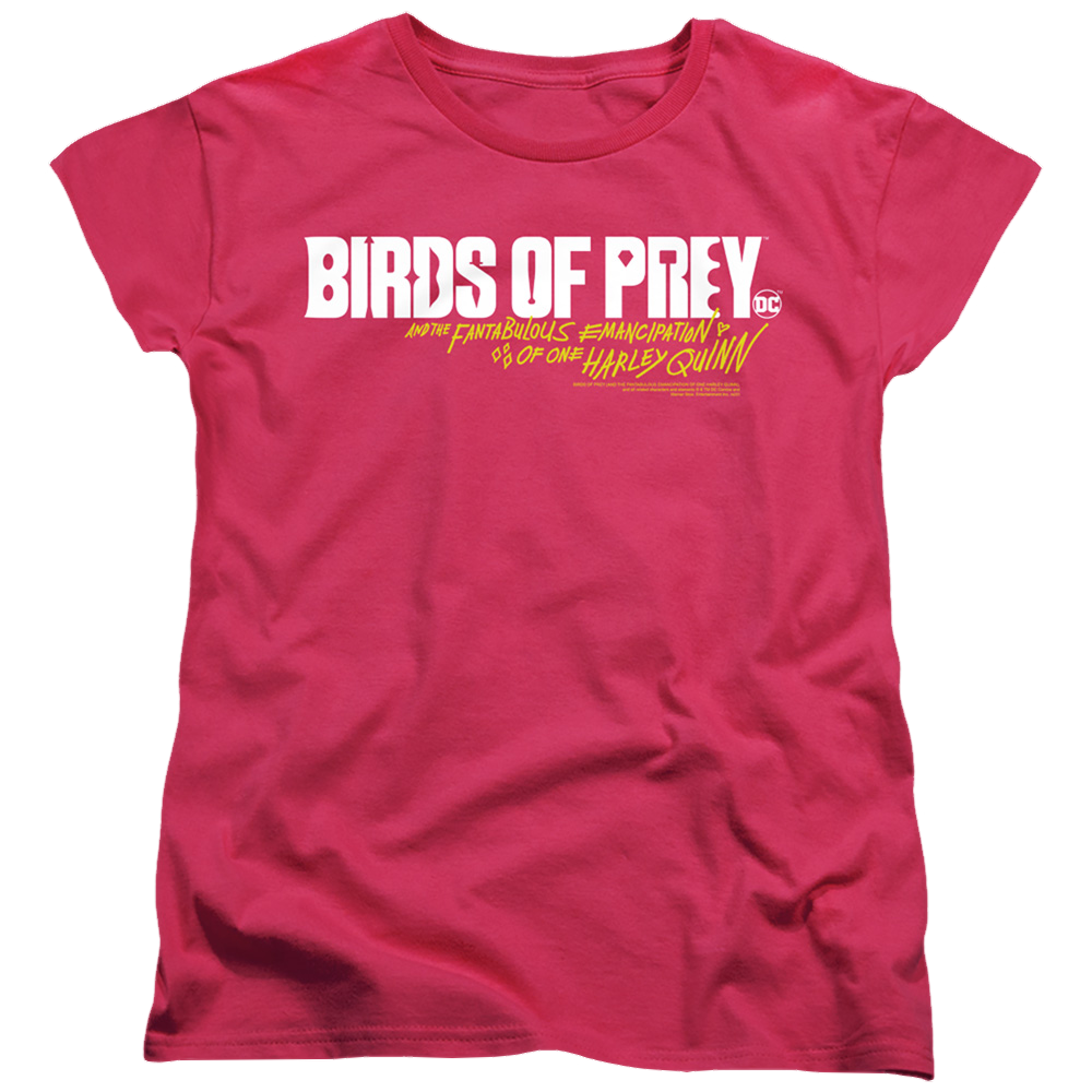 Birds of Prey Horizontal Logo - Women's T-Shirt Style001