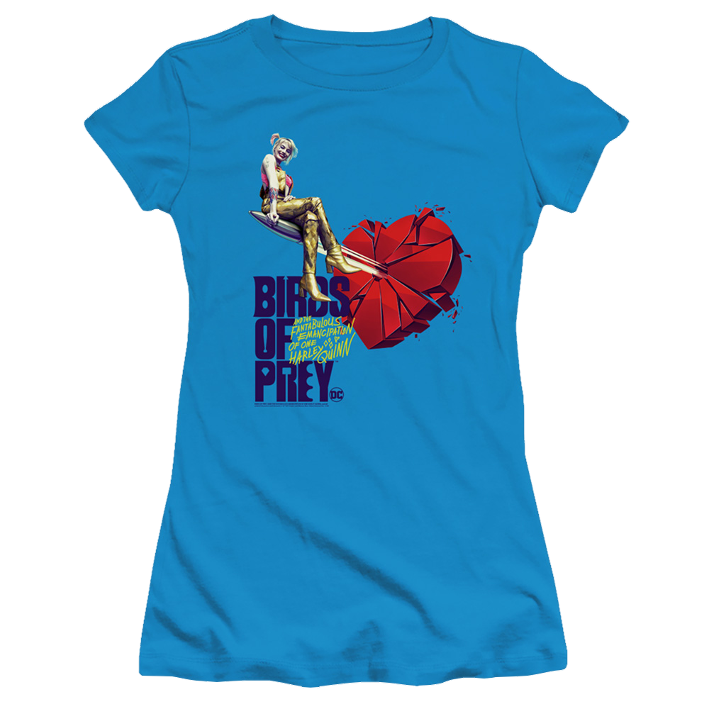 Birds of Prey Heart - Juniors T-Shirt