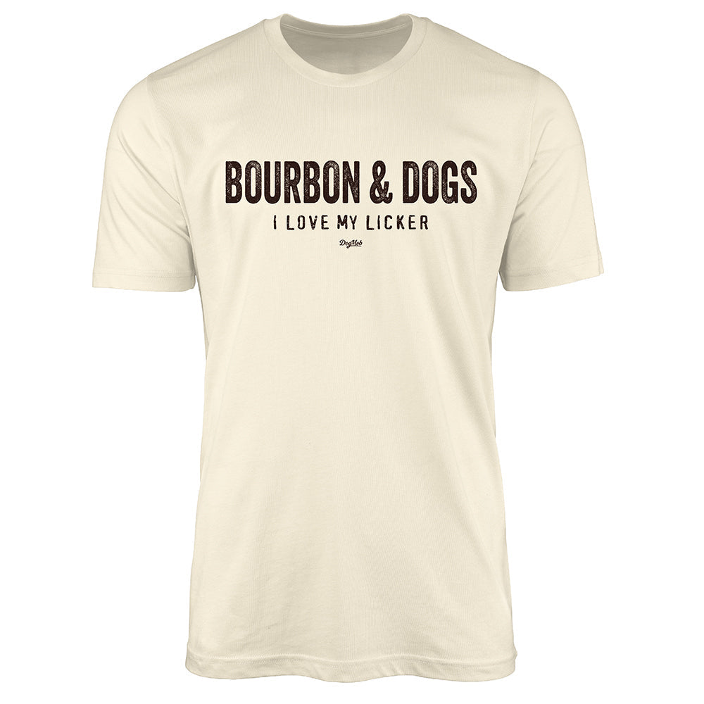Bourbon & Dogs Premium Tee Natural