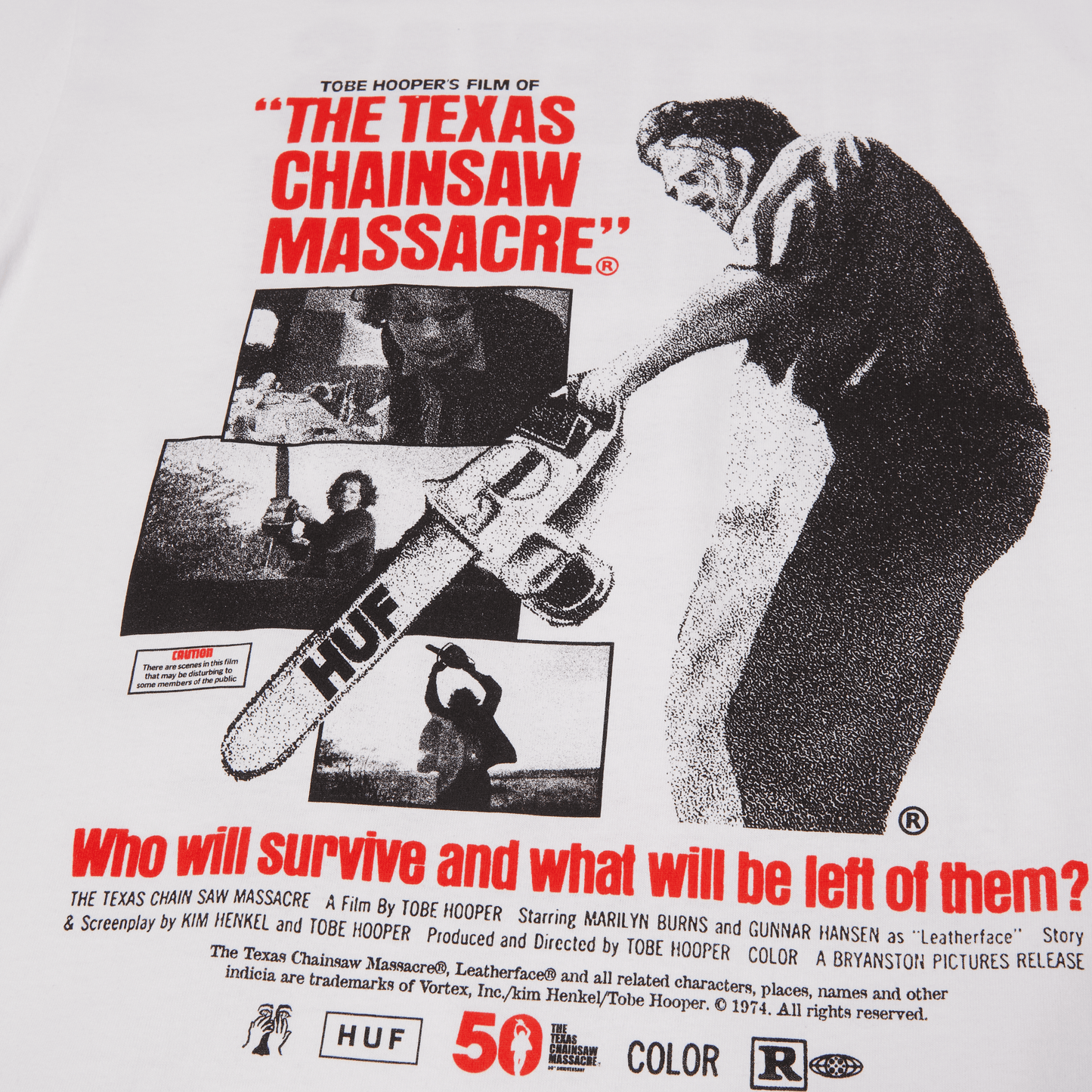 HUF x The Texas Chainsaw Massacre Box Office T-Shirt