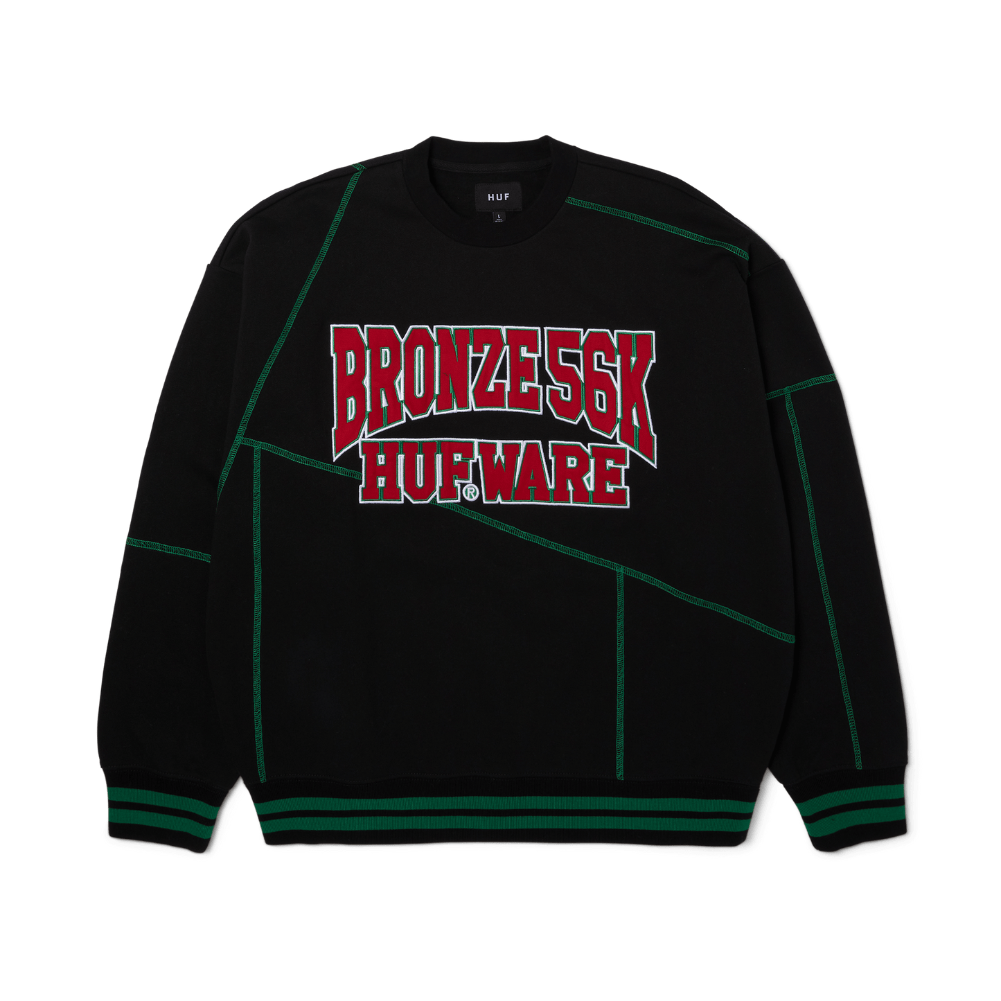 HUF x Bronze56K Hufware Crewneck Sweatshirt