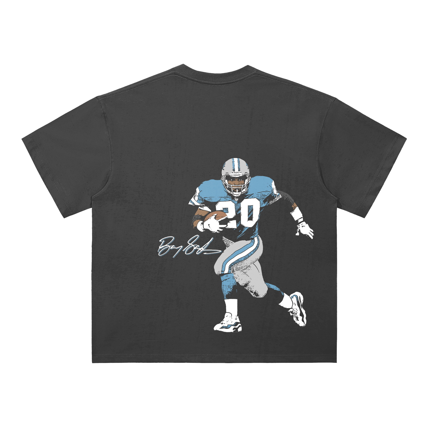Barry Sanders Tee Style001