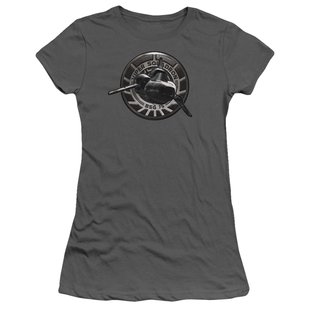 Battlestar Galactica Viper Squadron - Juniors T-Shirt