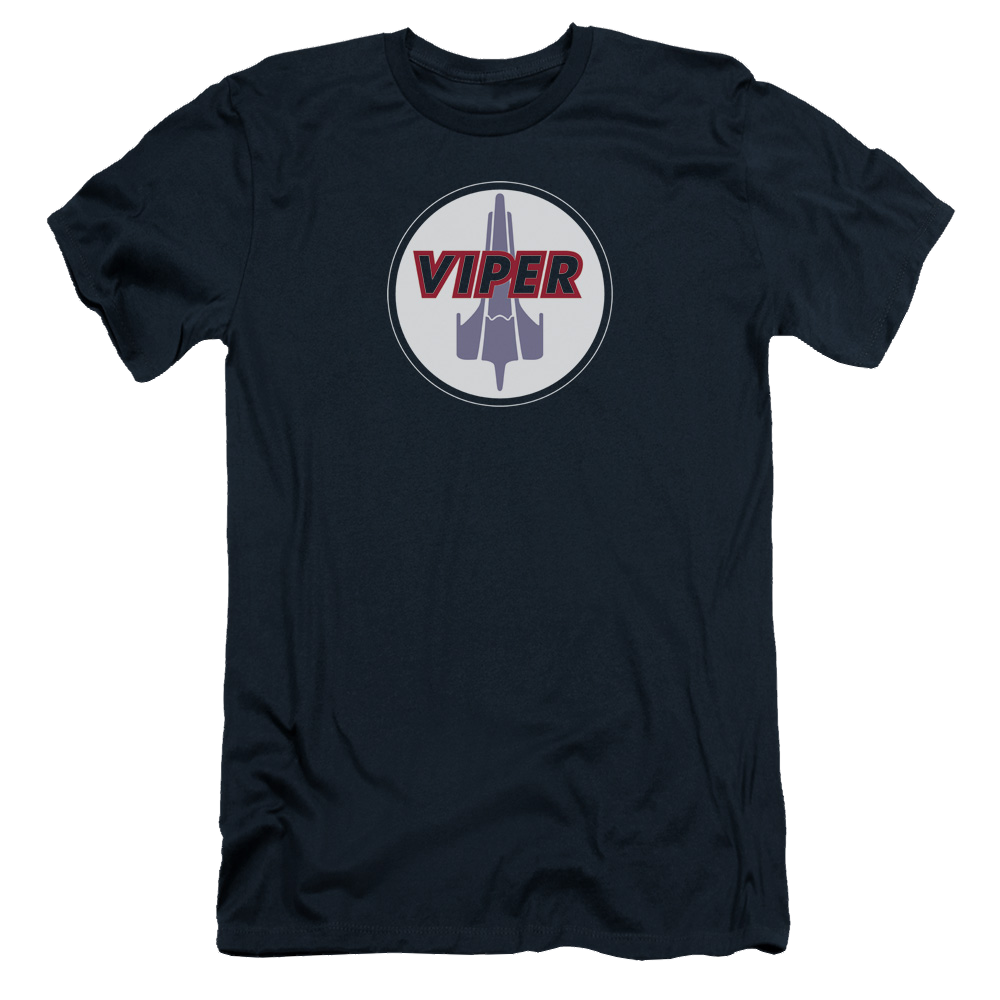 Battlestar Galactica Viper Badge - Men's Slim Fit T-Shirt