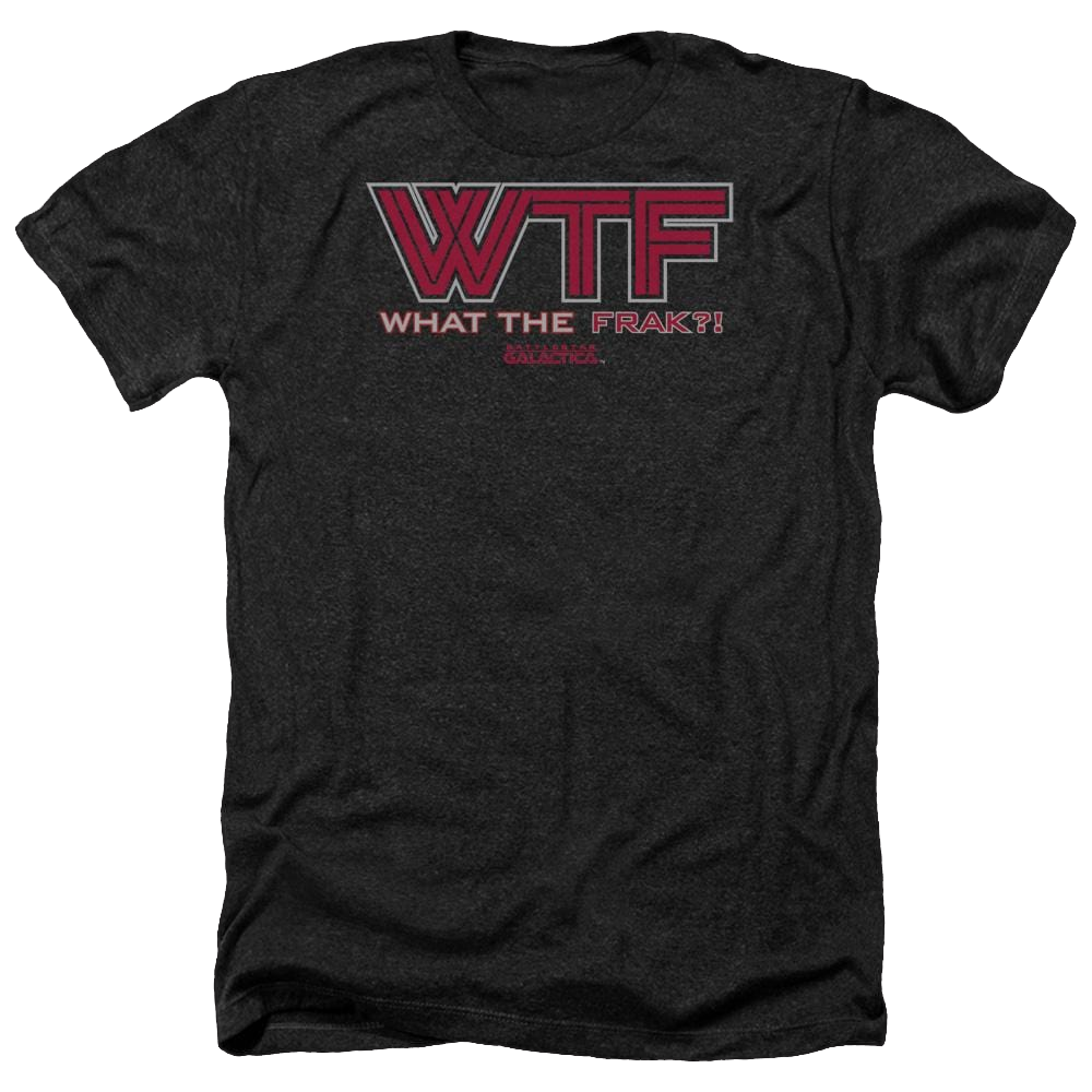 Battlestar Galactica Wtf - Men's Heather T-Shirt