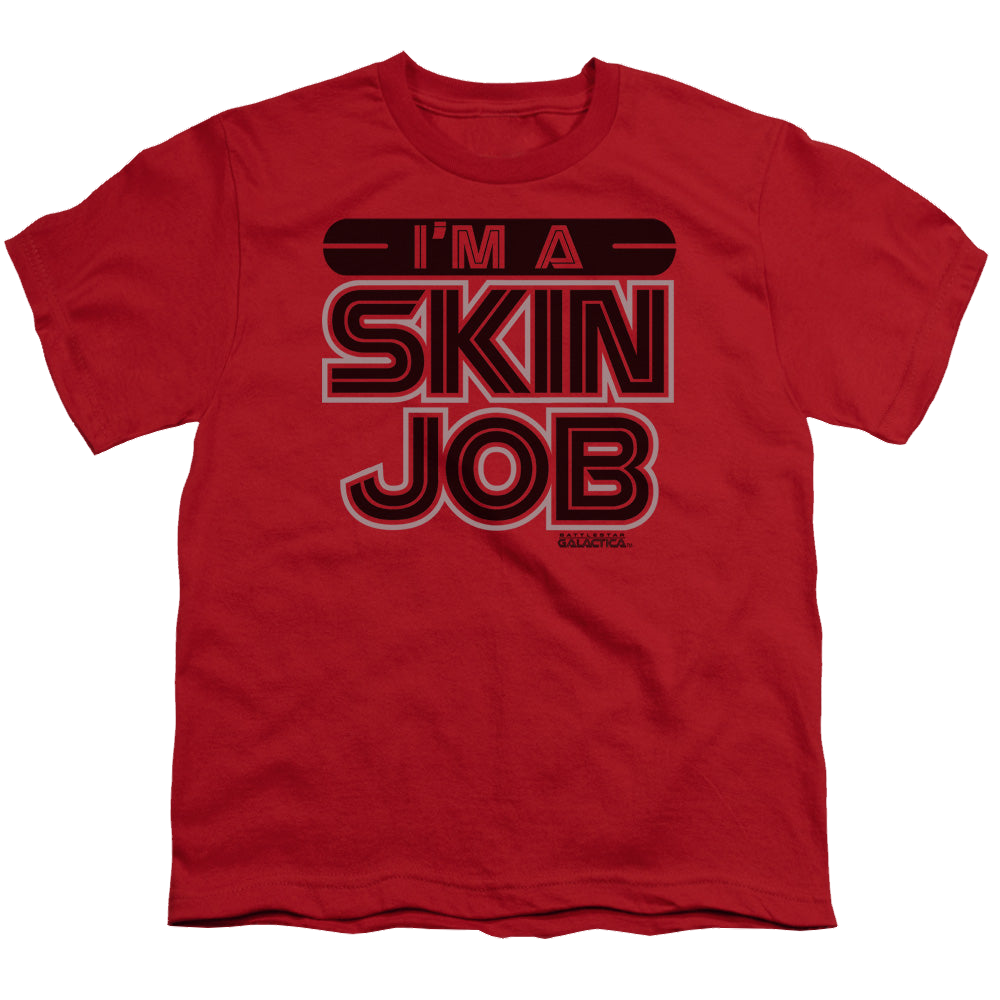 Battlestar Galactica (2004) Im A Skin Job - Youth T-Shirt