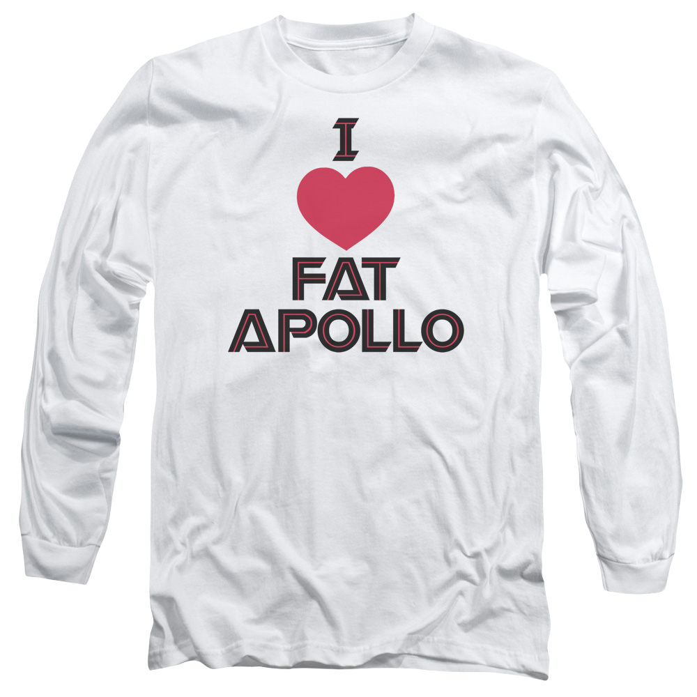 Battlestar Galactica I Heart Fat Apollo - Men's Long Sleeve T-Shirt