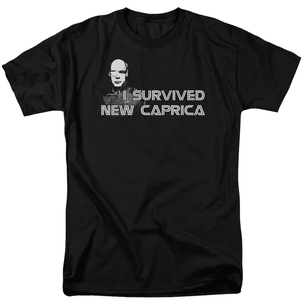 Battlestar Galactica I Survived New Caprica - Men's Regular Fit T-Shirt