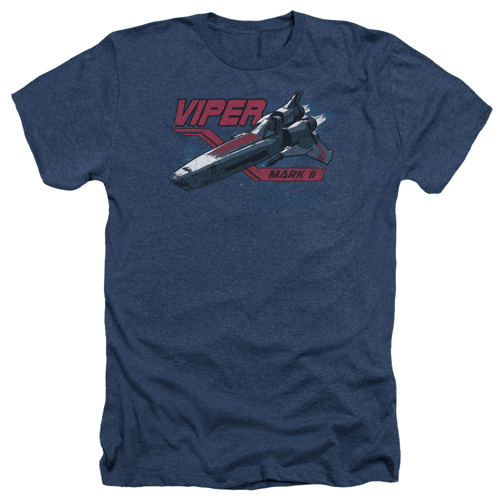 Battlestar Galactica Viper Mark Ii - Men's Heather T-Shirt