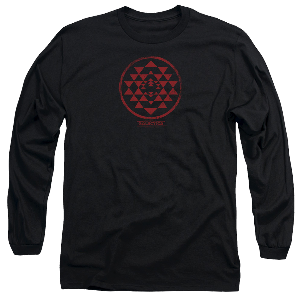 Battlestar Galactica Red Squadron Patch - Men's Long Sleeve T-Shirt