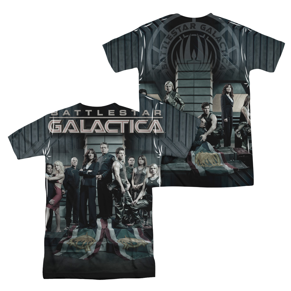 Battlestar Galactica Fallen Leader Men's All Over Print T-Shirt