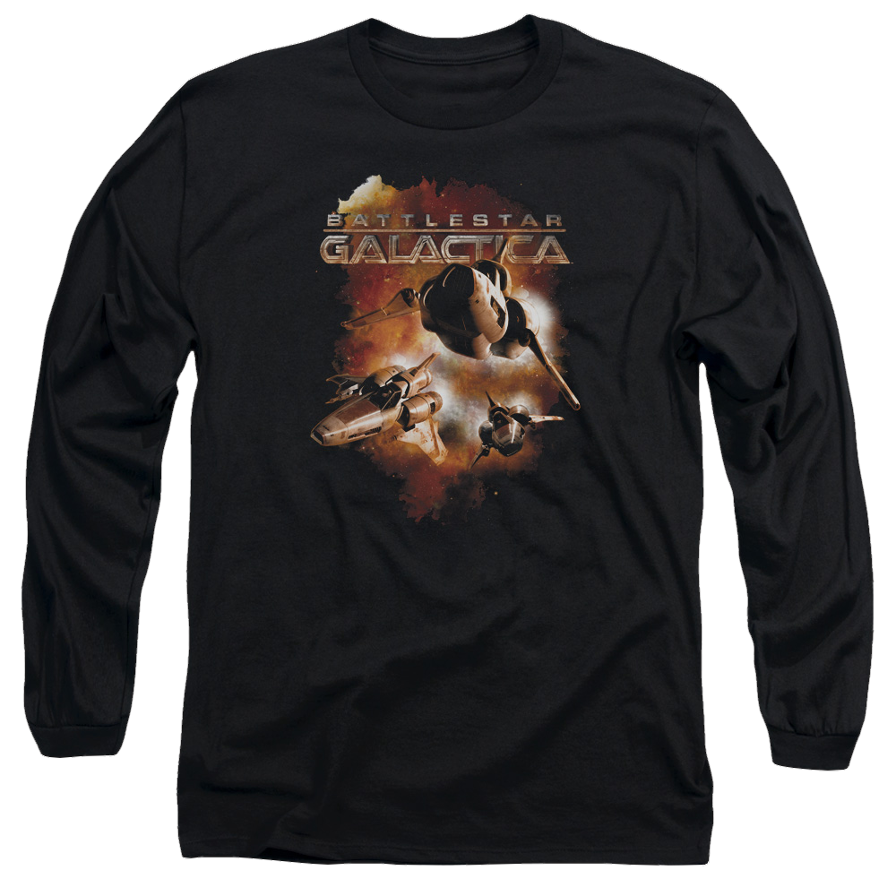 Battlestar Galactica Vipers Stretch - Men's Long Sleeve T-Shirt