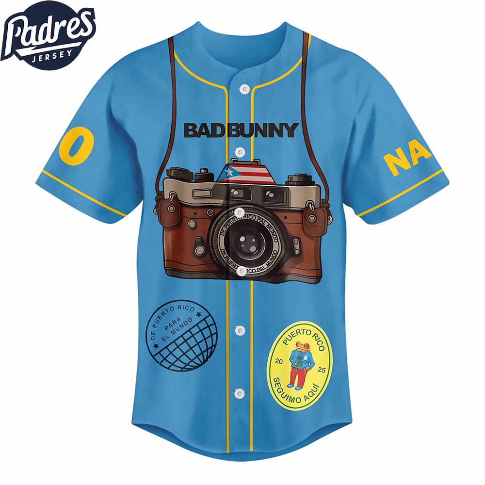 Bad Bunny Debi Tirar Mas Fotos World Tour Baseball Jersey - Padres Jersey Oasis: Elevate Your Baseball Style Game