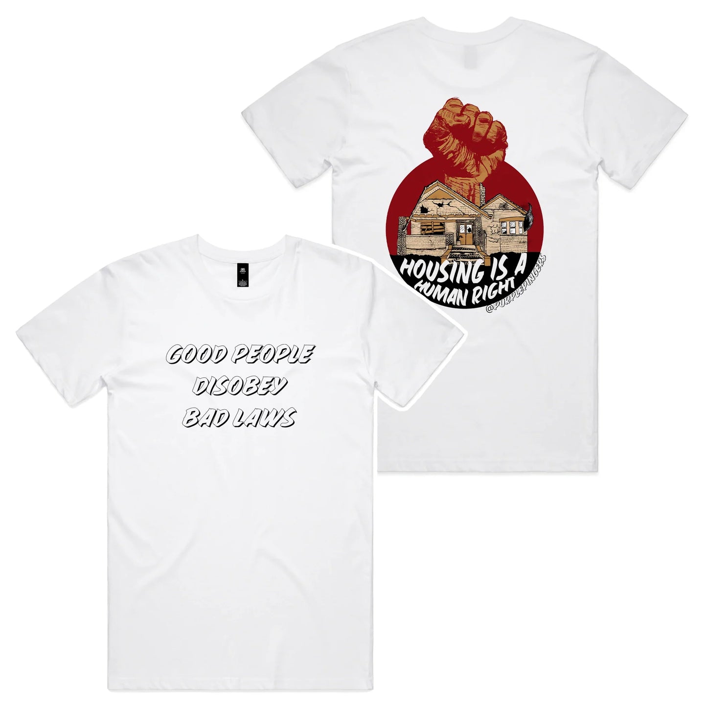 Good People Disobey Bad Laws Tee