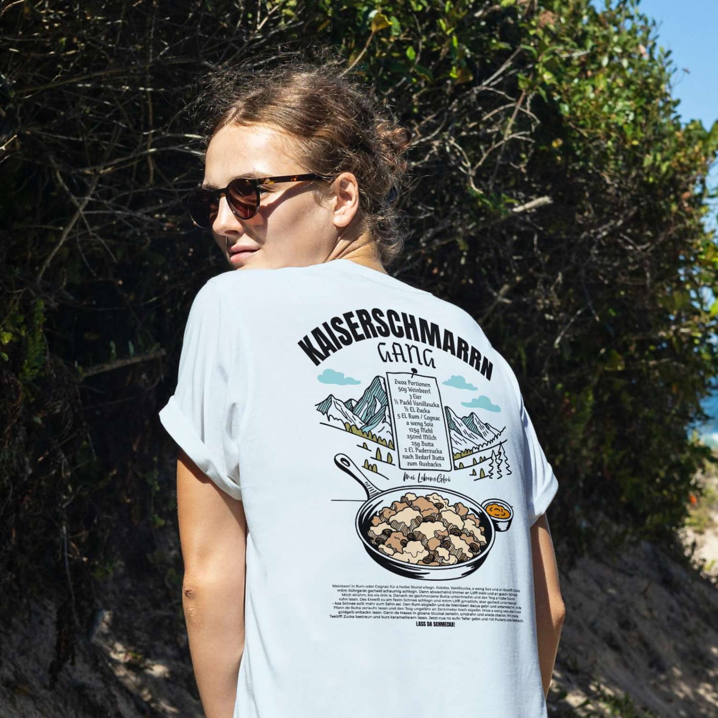 Damen Rezept T-Shirt "Kaiserschmarrn Gang"