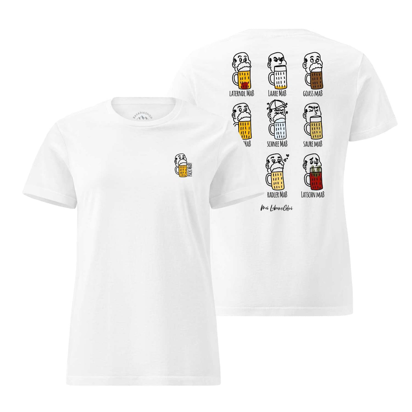 Damen Rezept T-Shirt "Pack MaÃƒÅ¸"