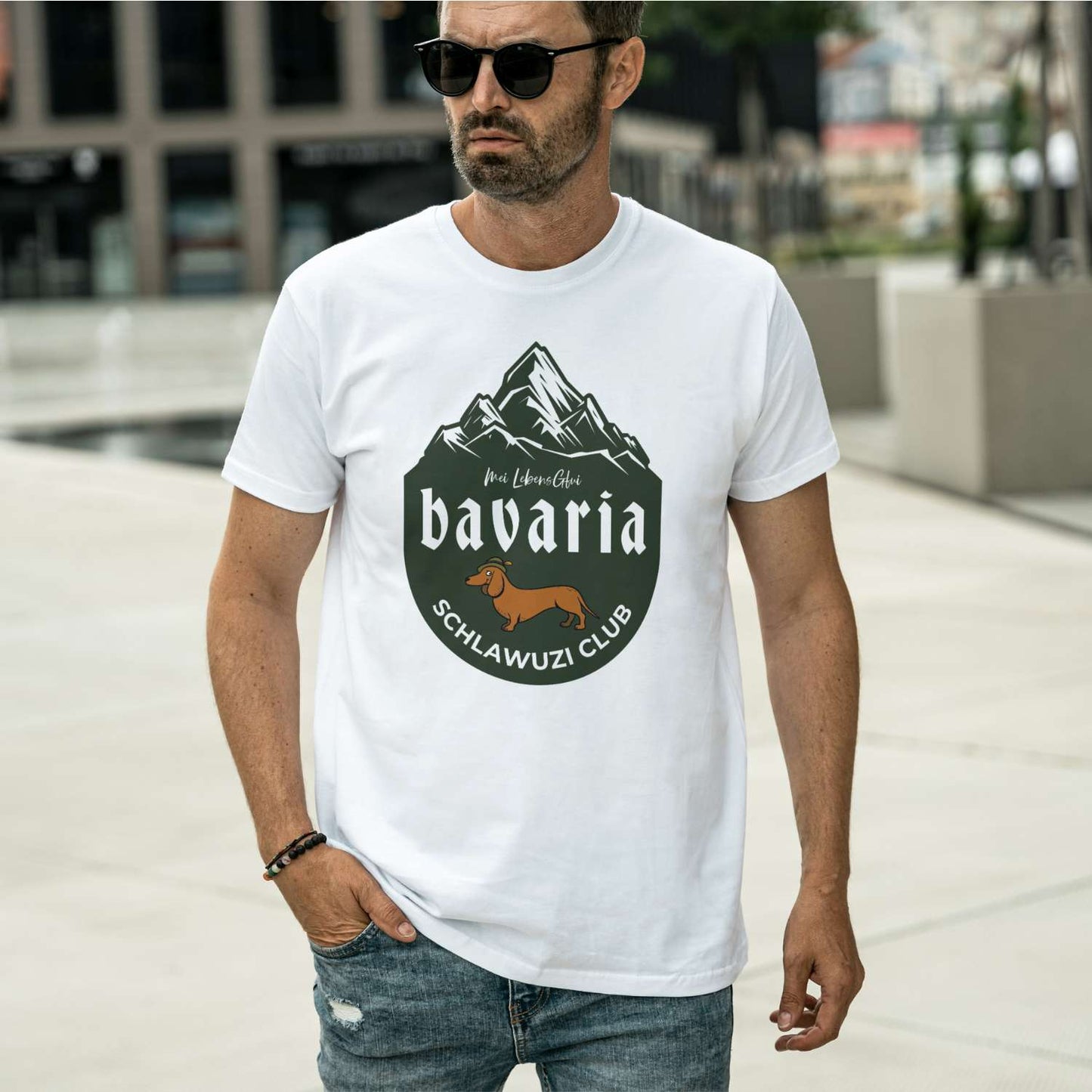Herren T-Shirt "Bavaria Schlawuzi Club"