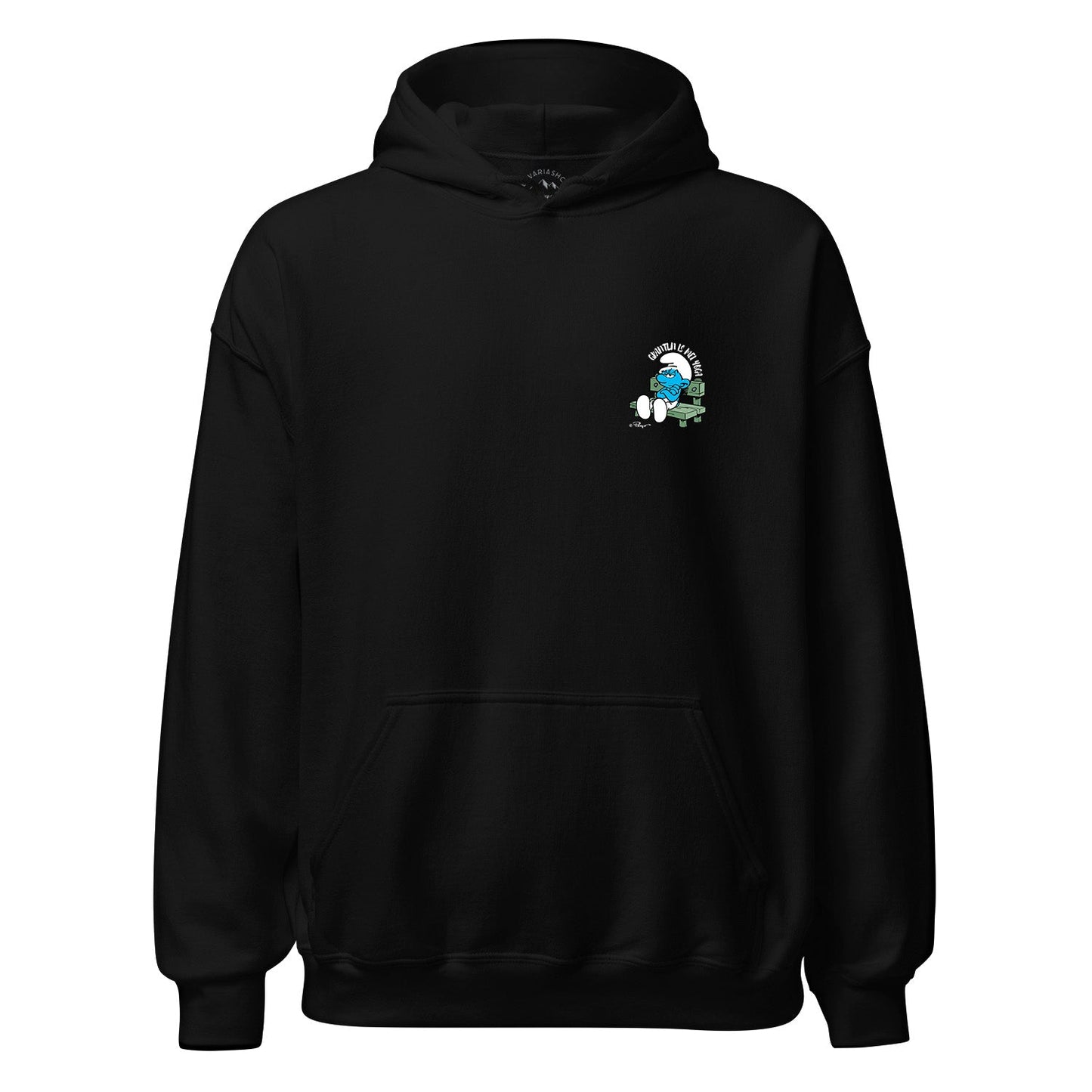 Â®Die SchlÃ¼mpfe Damen Hoodie "Grantln is mei Yoga"